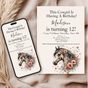 Appaloosa Paard Verjaardag Kaart