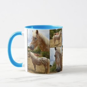 Appaloosa paarden, Foto Collage Combo Coffee Mok. Mok