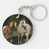 Appaloosa paarden sleutelhanger (Achterkant)