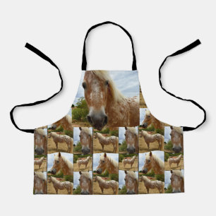 Appaloosa-paardencollage, Kinder volledige afdrukk Schort