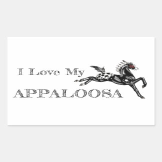 Appaloosa Rechthoekige Sticker