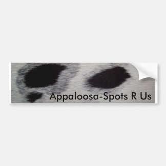 Appaloosa-Spots R Us Bumpersticker