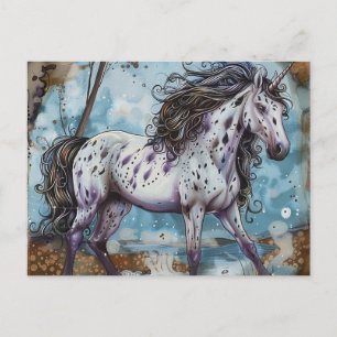Appaloosa Unicorn Briefkaart