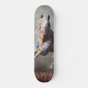 Appaloosa Warrior Horse Skateboard