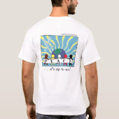 APPARAAT, ETC: WORLD PEACE-SHIRT T-SHIRT (Achterkant)