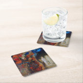 Apparatuur, Redon Vierkante Kartonnen Onderzetter (Insitu)