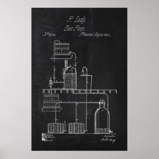 Apparatuur voor het maken van blauwdruk poster