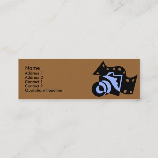 Appareil-photo avec des cartes de profil de (Devant)