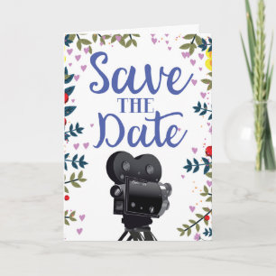 Appareil Photo de Film de Mariage Save The Date