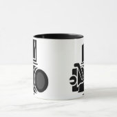 Appareil-photo. Tasse (Centre)