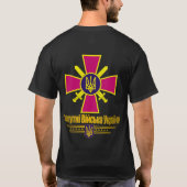Apparel "Oekraïense grondtroepen" T-shirt (Achterkant)