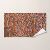 apparence fausse en cuir de crocodile (Serviette à main)
