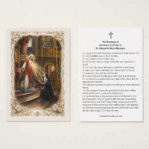 Apparition du Sacré-Cœur à Marguerite-Marie Promes