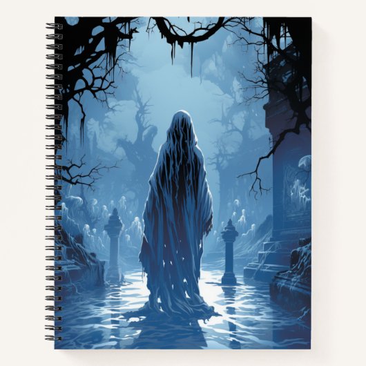 Apparition fantôme dans un Carnet Spiral de cimeti (Devant)