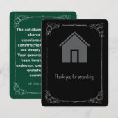 Appartement Carte de remerciements - Communauté... (Devant / Derrière)