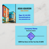 Appartementen & Huizen - Makelaar QR Code Visitekaartje (Voorkant / Achterkant)