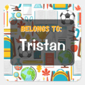 Appartient à : Stickers modifiables (Devant)