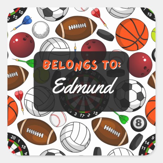 APPARTIENT PERSONNELLEMENT À Sticker Sport (Devant)