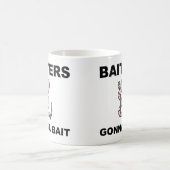 Appâts vont appâter Tasse de pêche drôle ou tasse  (Centre)