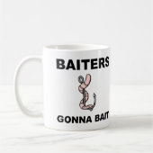 Appâts vont appâter Tasse de pêche drôle ou tasse  (Gauche)