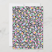 Appel à tous les animaux de fête Invitation d'anni (Dos)