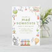 Appel à tous les scientifiques fous Invitation de (Debout devant)