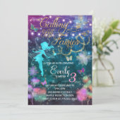 Appel à toutes les fées Invitation d'anniversaire (Debout devant)