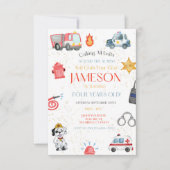 Appel à toutes les unités Invitation d'anniversair (Devant)