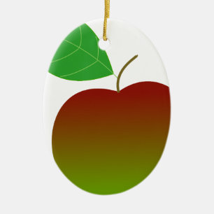 appel appels fruit eten wijnstok maatwerk personal keramisch ornament