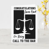 appel aux cartes de félicitations du bar (Fleur jaune)