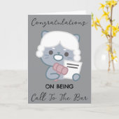 appel aux cartes de félicitations du bar (Fleur jaune)