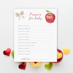 appel baby shower gebeden voor baby