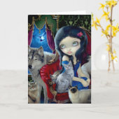 "Appel carte de voeux de nuit" (Fleur jaune)