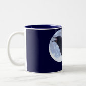 Appel Crow & Pleine lune Wildlife Lover Mug (Gauche)