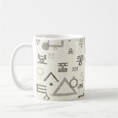 appel de la langue coréenne Mugs & Cups (Gauche)