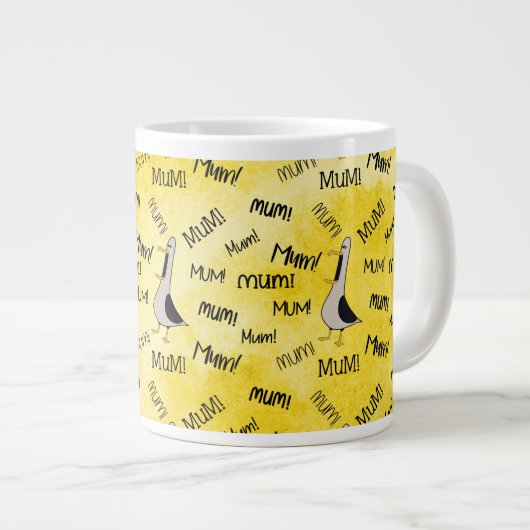 Appel de maman Jumbo Mug 20 Oz (Devant droit)