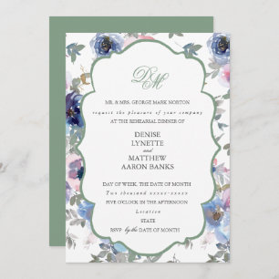 Appel d'offres Mariage Set Basil Green Invitation