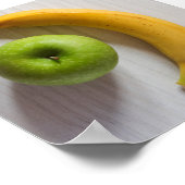 appel en bananen poster (Hoek)