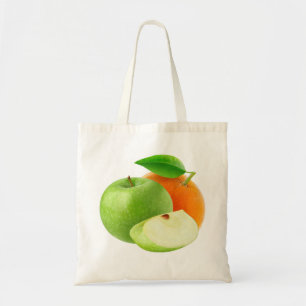 Appel en sinaasappel tote bag