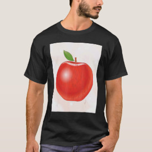 Appel Fruit Voedsel Vegan Vitaminen Fruit Appel 2 T-shirt
