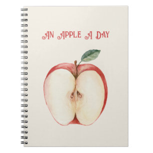 Appel Groen Blad Fruit Notitieboek