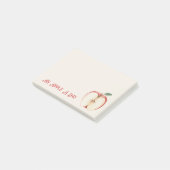Appel Groen Blad Fruit Post-it® Notes (Schuin)