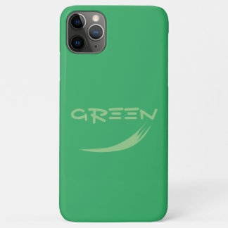 appel iphone 11 pro max hoesje Groen ontwerp