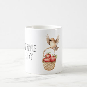 Appel Mand Vogel Koffiemok