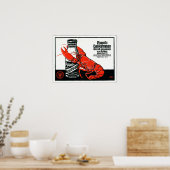 Appel Mayonnaise Advertisement Lobster Poster (Keuken)