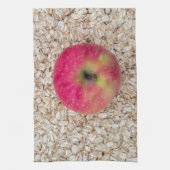 Appel op havermeel theedoek (Verticaal)