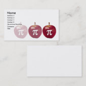 appel pi visitekaartje (Voorkant / Achterkant)