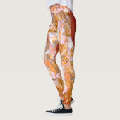 Appel, rood fruit met googly ogen - Comic Face Leggings (Links)