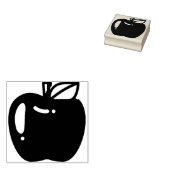 appel 	rubberstempel (Gestempeld)