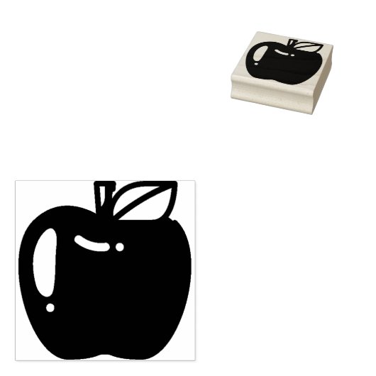 appel 	rubberstempel (Gestempeld)